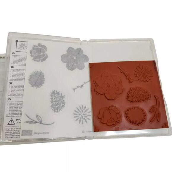 Stampin' Up! SIMPLE STEMS Set of‎ 7 Stamps + STYLISH STEMS Framelits Dies 11 - Picture 4 of 6